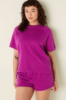 Victoria's Secret PINK Short Sleeve Oversized Crew Neck T-Shirt