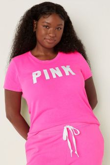 Victoria's Secret PINK Logo Short Sleeve T-Shirt