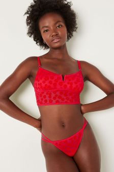Victoria's Secret PINK Velvet Lightly Lined Bralette