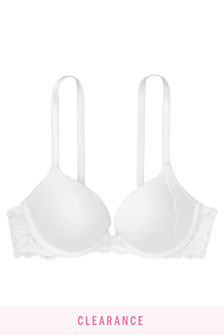 Victoria's Secret Smooth Lace Wing Push Up Bra