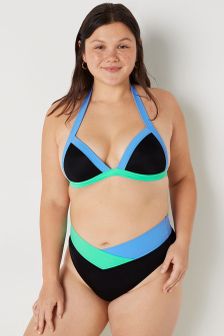 Victoria's Secret PINK Push Up Triangle Halterneck Bikini Top
