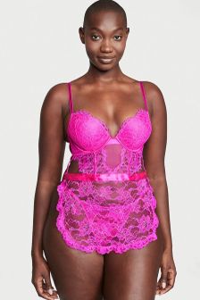 Victoria's Secret Bombshell Add 2 Cups Lace Apron