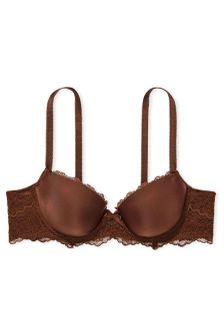 Victoria's Secret Smooth Lace Wing Lightly Lined Demi Bra