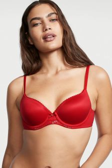 Victoria's Secret Lace Trim Lightly Lined Demi Bra