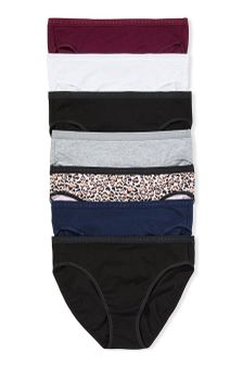 Victoria's Secret Cotton Bikini Knickers 7 Pack