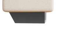 Large Square Angle - Gunmetal