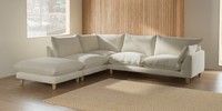 Large Open End Corner Chaise - Left Hand
