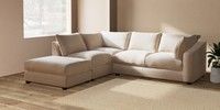 Large Open End Corner Chaise - Left Hand