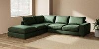 Large Open End Corner Chaise - Left Hand