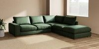 Large Open End Corner Chaise - Right Hand