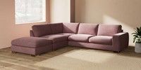 Large Open End Corner Chaise - Left Hand