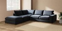Large Open End Corner Chaise - Left Hand