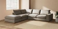 Large Open End Corner Chaise - Left Hand