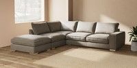 Large Open End Corner Chaise - Left Hand