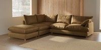 Large Open End Corner Chaise - Left Hand