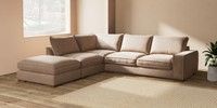Large Open End Corner Chaise - Left Hand