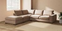 Large Open End Corner Chaise - Left Hand