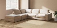Large Open End Corner Chaise - Left Hand