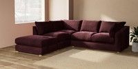Large Open End Corner Chaise - Left Hand