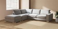Large Open End Corner Chaise - Left Hand