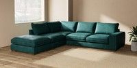 Large Open End Corner Chaise - Left Hand