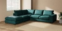 Large Open End Corner Chaise - Left Hand