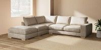 Large Open End Corner Chaise - Left Hand