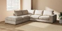 Large Open End Corner Chaise - Left Hand