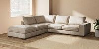 Large Open End Corner Chaise - Left Hand