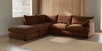 Large Open End Corner Chaise - Left Hand