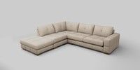 Large Open End Corner Chaise - Left Hand