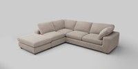 Large Open End Corner Chaise - Left Hand