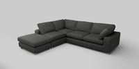Large Open End Corner Chaise - Left Hand
