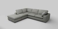 Large Open End Corner Chaise - Left Hand