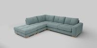 Large Open End Corner Chaise - Left Hand