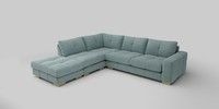 Large Open End Corner Chaise - Left Hand