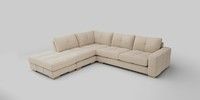 Large Open End Corner Chaise - Left Hand