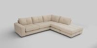 Large Open End Corner Chaise - Right Hand