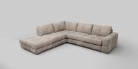Large Open End Corner Chaise - Left Hand