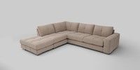 Large Open End Corner Chaise - Left Hand