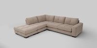 Large Open End Corner Chaise - Left Hand