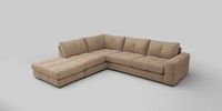 Large Open End Corner Chaise - Left Hand