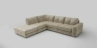 Large Open End Corner Chaise - Left Hand