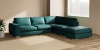 Large Open End Corner Chaise - Right Hand