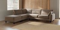 Large Open End Corner Chaise - Left Hand