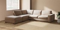 Large Open End Corner Chaise - Left Hand