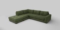 Large Open End Corner Chaise - Left Hand