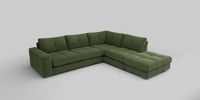 Large Open End Corner Chaise - Right Hand