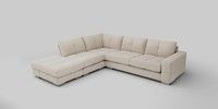 Large Open End Corner Chaise - Left Hand