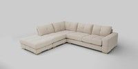 Large Open End Corner Chaise - Left Hand